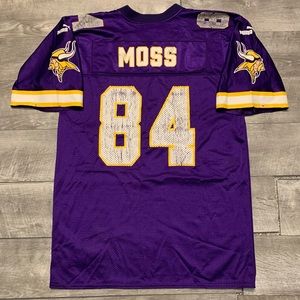 Vtg Puma Minnesota Vikings Hall of Fame Randy Moss Men's Uniform Jersey Medium
